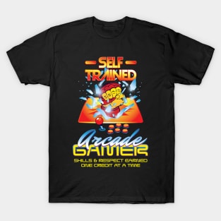 Self Trained Arcade Gamer T-Shirt